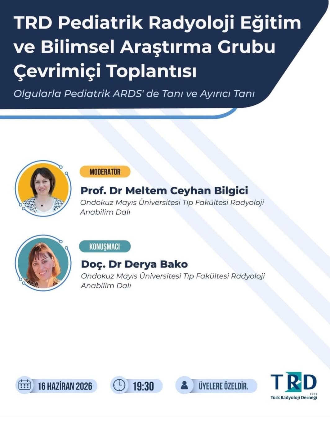 Olgularla Pediatrik ARDS'de Tanı ve Ayırıcı Tanı afişi